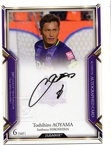 Amazon 09 40青山敏弘17 Te サンフレッチェ広島 直筆サインカード 17 チームエディション アイドル 芸能人グッズ 通販