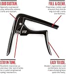 Jim Dunlop 63CBK Trigger Fly Capo Curved, Black, 68 g