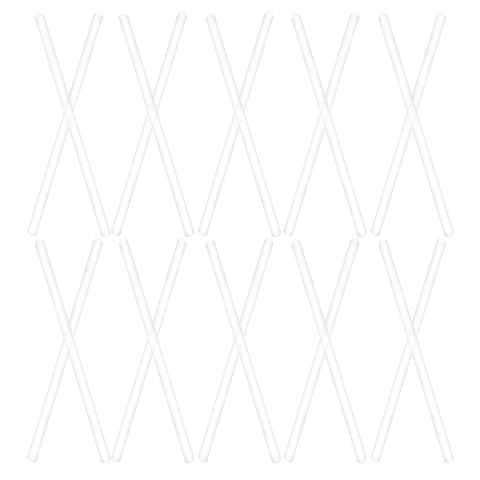 INOOMP Set 20 Pezzi Bastoncini di Agitazione da Laboratorio in Vetro Borosilicato 15 CM Trasparente, Strumenti di Agitazione per Forniture di Laboratorio Scientifico Riutilizzabile