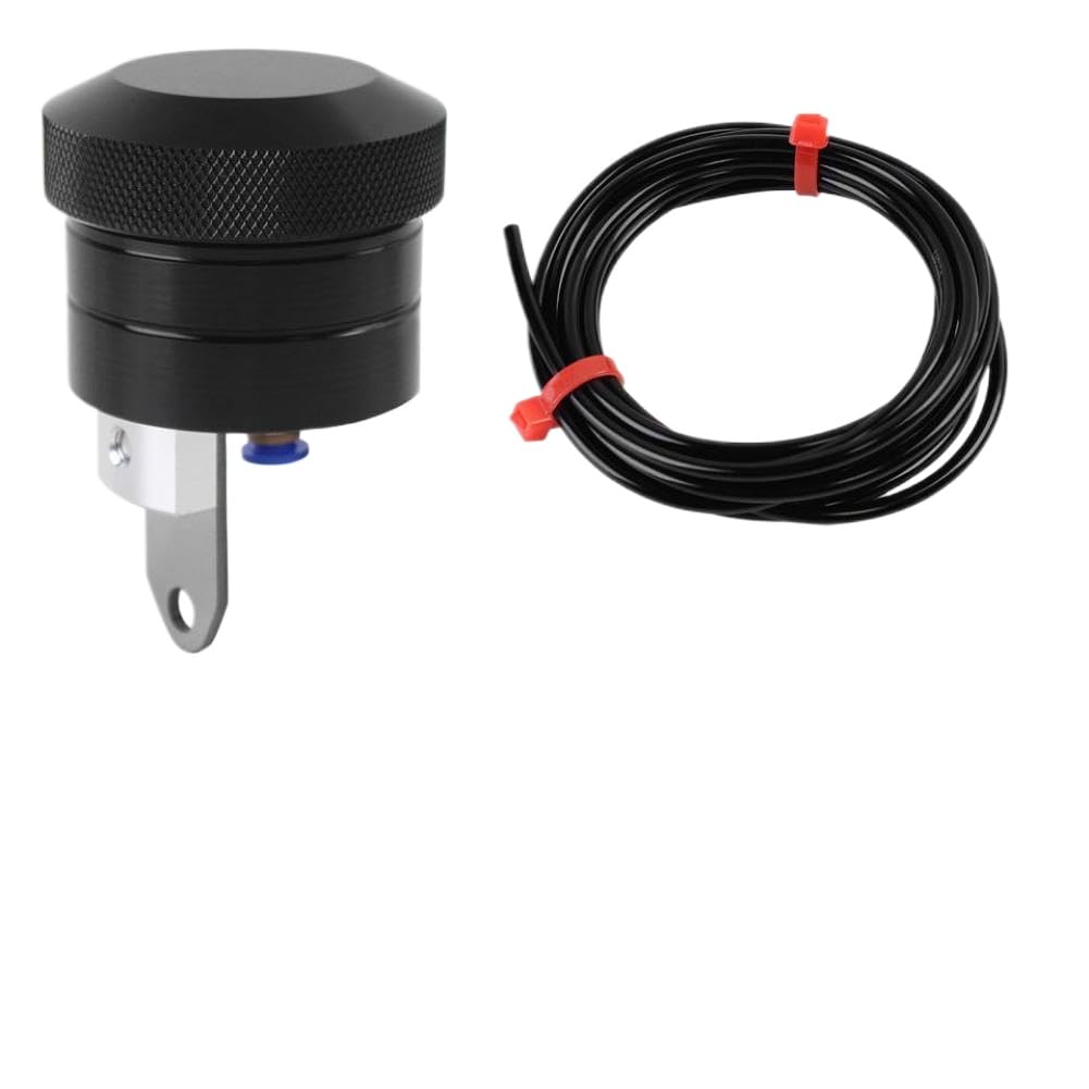 Motorrad-Kettenöler, Öler, Motorschmiersystem, kompatibel mit universellen Motorradmodellen(Black)