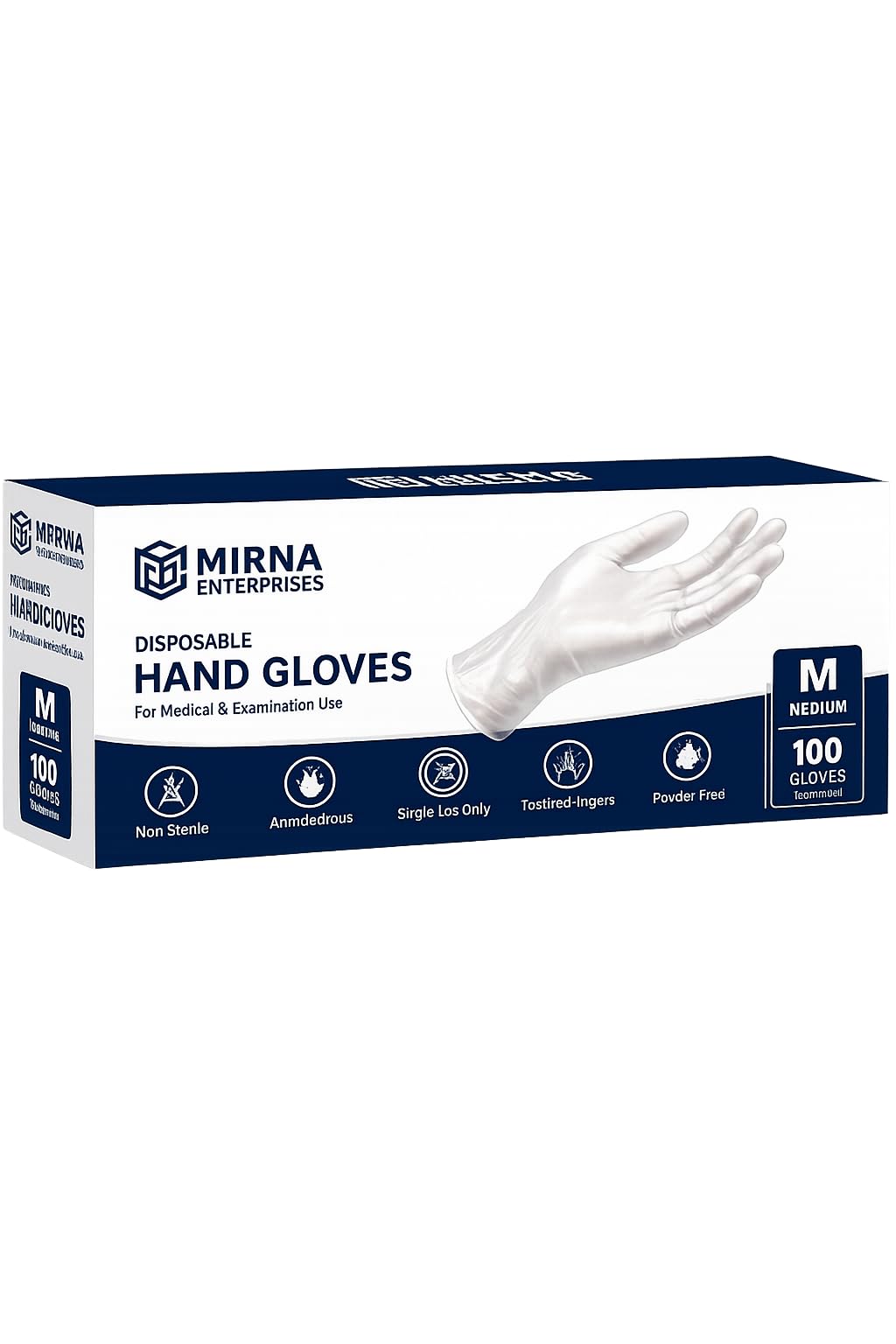 Disposable Hand Gloves for Medical & Examination Use, 100 Pcs, Medium-image-24