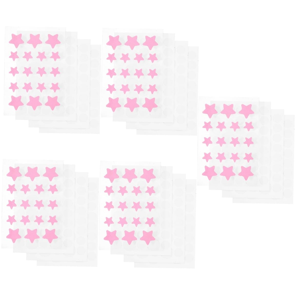 Parches Para Acné Hidrocoloides Coloridos Para Espinillas De Parches Invisibles Para Cuidado Facial Material Y Efecto Hidratante 4 Hojas X 5