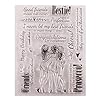 Bestie Cheers vrienden partij stempels Rubber duidelijk stempel/Seal Scrapbook/foto decoratieve kaart maken duidelijk…
