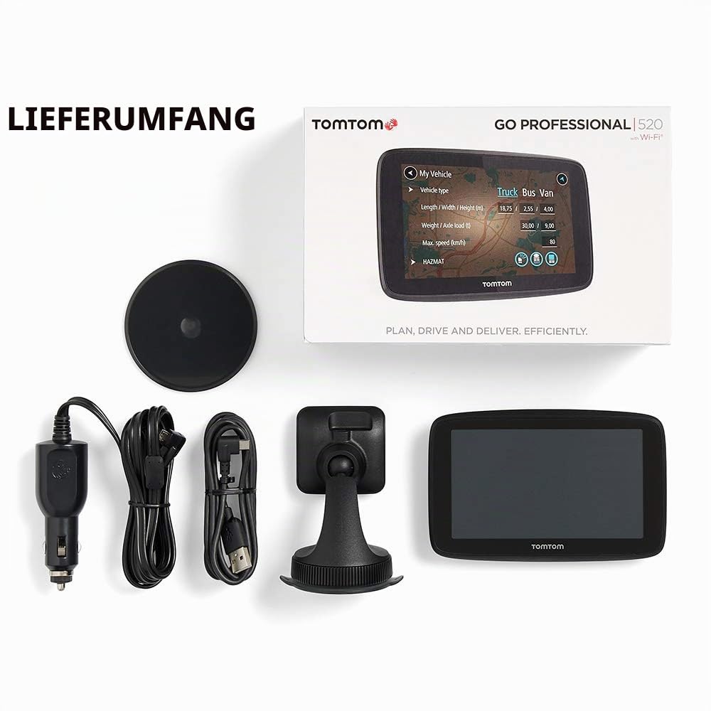 Tomtom GO Professional 520 Europa Kartenmaterial