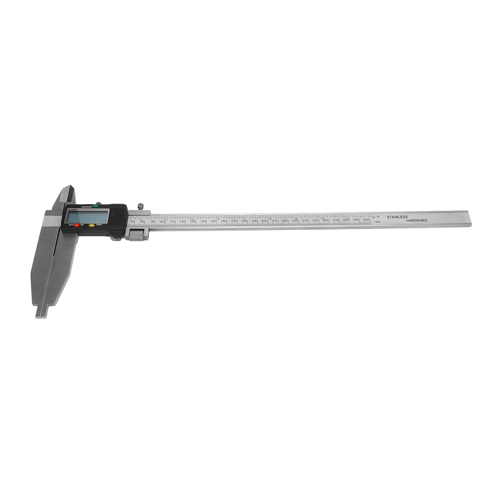 Zerodis Calibro Digitale, Strumento di Misura 0-300mm con Schermo LCD e Trasferimento Dati RS232, per Gioiellieri Hobbisti Falegnami Meccanici