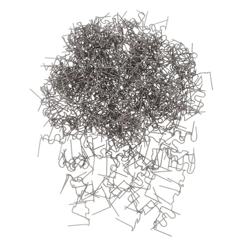 Unomor 100pcs Hot Plastic Repair Staples for Automotive Bumper Fixes Durable Welding Staples for Seamless Car Plastic Repairs Compatible with All Vehicle Models