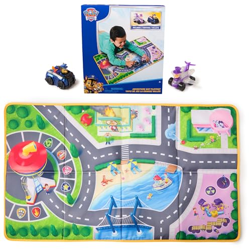 PAW Patrol Pup Squad Adventure Bay Playmat 33-Inch Foldable Mat