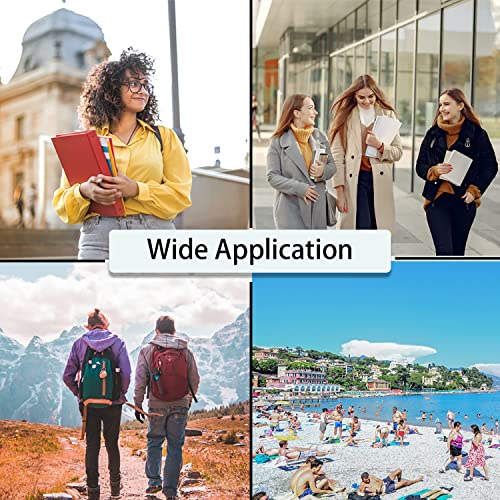 [2 Pack] Leather Airtag Holder Case Access Card Keychain, Cute Airtag Keychain Case With Key Ring, Anti-Scratch Shockproof Air Tag Gps Tracker Cover Accessories For Kids Girls Backpacks #TOP6