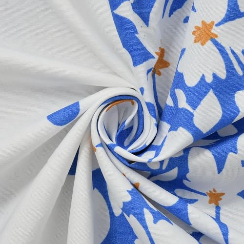 Image of VOMZER Premium 320 TC Fitted Bed Sheet with Full Elastic - Deep Pocket Design - Wrinkle Resistant Fitted Bedsheet 60x78 Queen White Lily