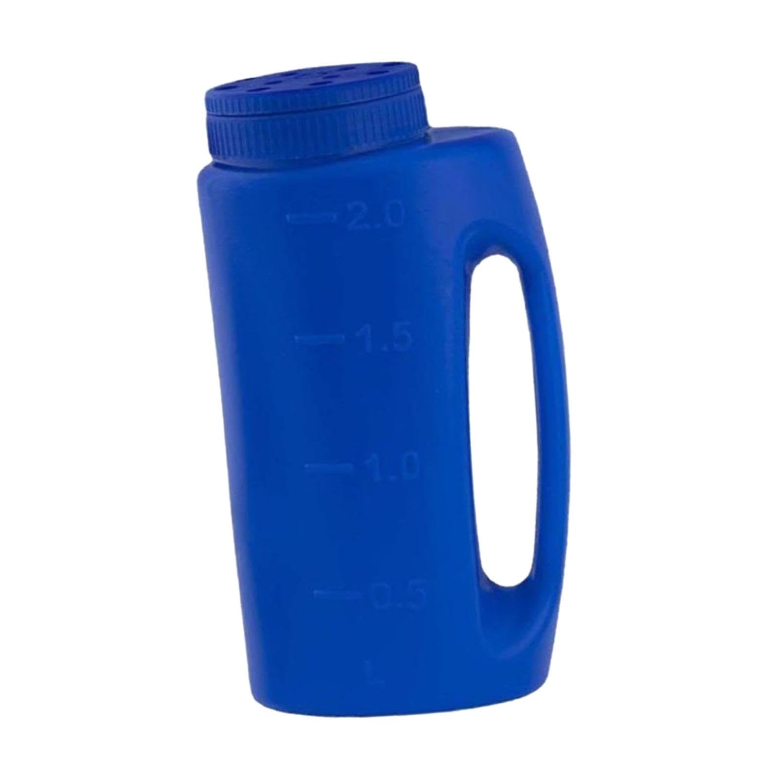Handheld Fertilizer Spreader Portable Salt Spreader for Backyard Garden Farm Blue-image-34