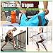 Resistance Bands, 4 Verschiedene Ebenen Widerstandsbänder mit Türanker und Handgriffen, Fitnessbänder für Kraftraining, Training, Yoga für Männer und Frauen