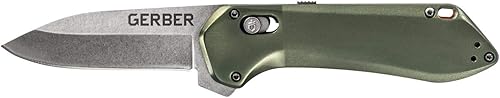 Miniatura 10 de Gerber Highbrow Compact, Pocket Knife with Assisted Open, Serrated Edge Blade, Black