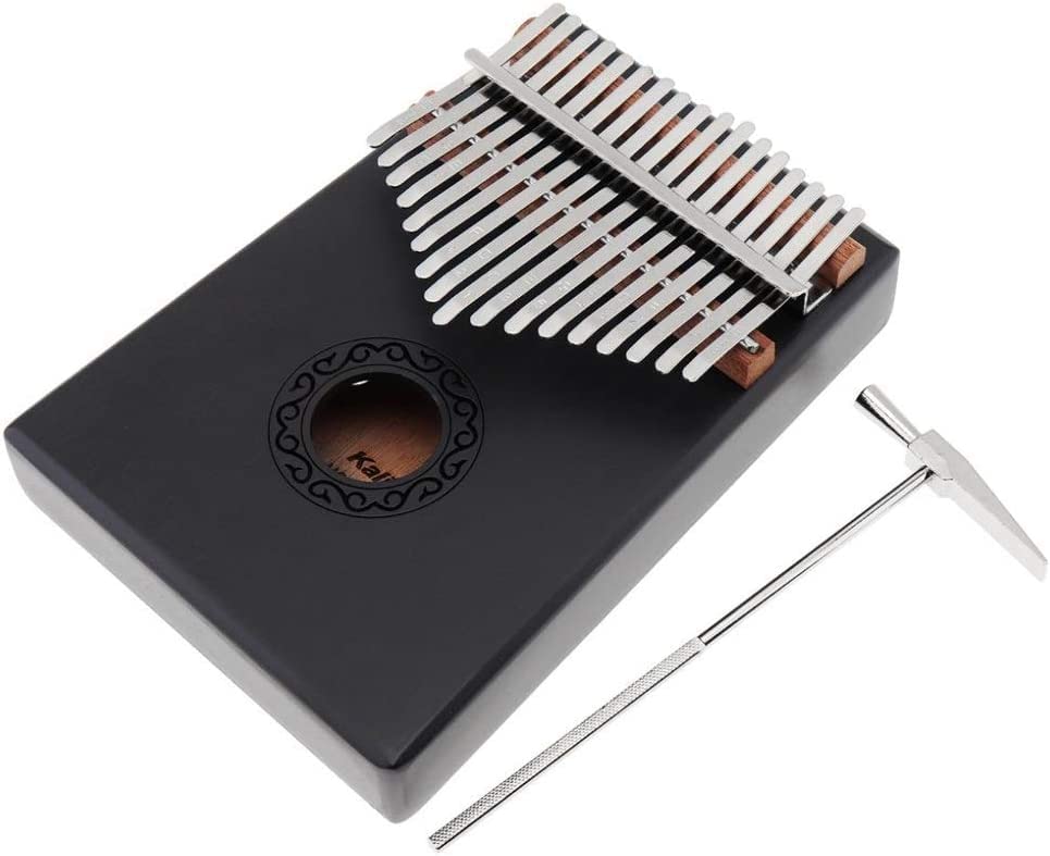 Générique Mini Finger Kalimba Thumb Piano 17 Touches Kalimba Single-Board Acajou Thumb Piano Mini Instrument à Clavier… - Les Beatles, Paul McCartney, John Lennon, RIngo Starr, George Harrison Générique Mini Finger Kalimba Thumb Piano 17 Touches Kalimba Single-Board Acajou Thumb Piano Mini Instrument à Clavier… – Image 4