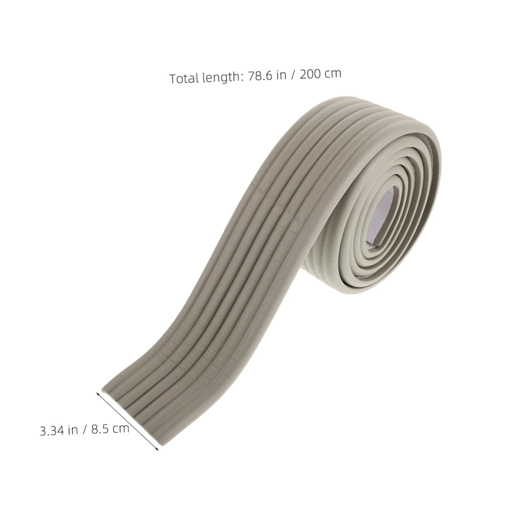 Iplusmile Stufenmatten Für Etagenbetten - Treppenkantenschutz Grau, 200cm