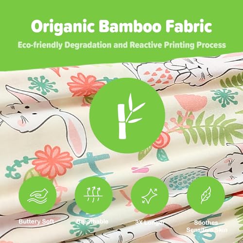 Image of Kids 2-Piece So Soft Playtime Set-Lightweight Viscose from Bamboo Short Sleeve Top&Leggings for Toddler Boy & Girls