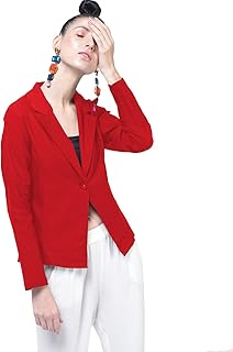 hrikshika fashion Women's Loose Fit Single Breasted Blazer-picture-40