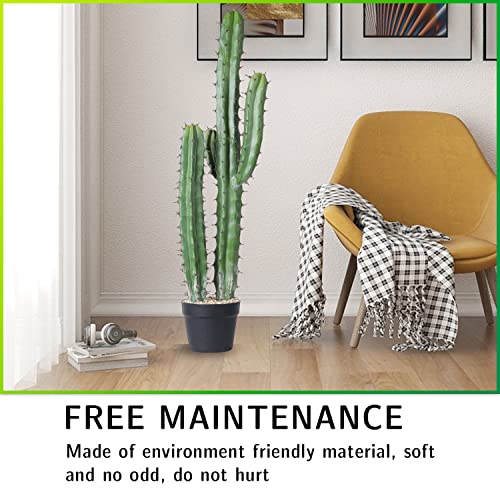 Anthouseplant Artificial Cactus Fake Big Cactus 36 Inch Faux Cacti Plants For Home Garden Office Store Decoration #TOP7