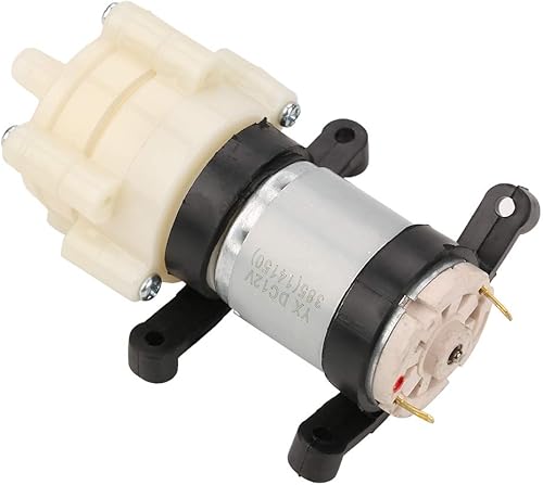 Miniatura 8 de bomba de taladro autocebante, DC 12V Mini bomba de succión eléctrica de agua de diafragma para máquina de té pescado