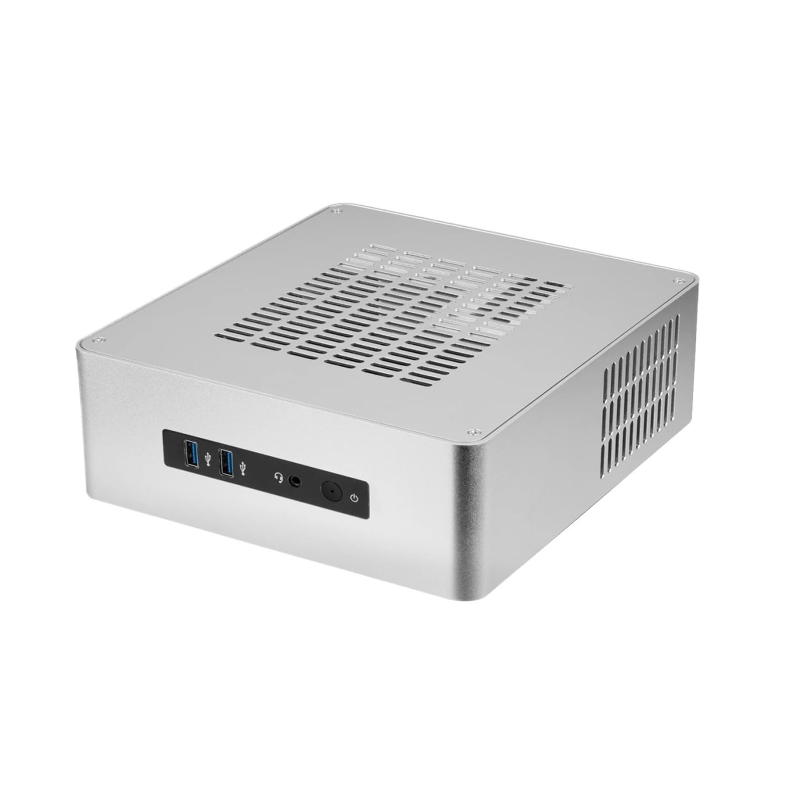 TA80 aluminiowa obudowa mała obudowa komputera stacjonarnego PSU HTPC Mini-ITX PC z 8-pinowym zasilaczem