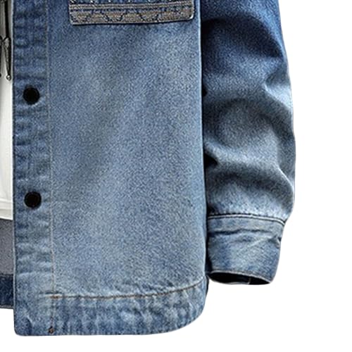 Chaqueta vaquera vintage masculina DGHM-JLMY miniatura 3