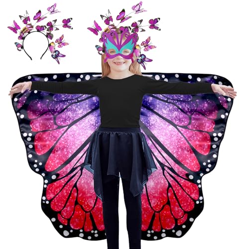 D.Q.Z Double-Sided Kids Butterfly Wings for...
