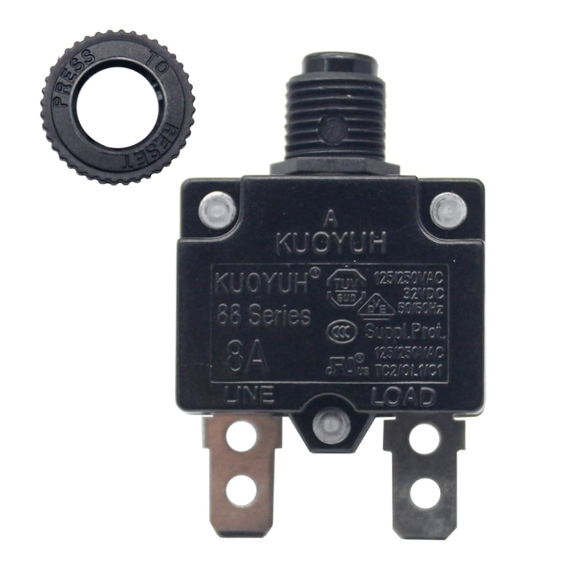 aoyuuu Genuine KUOYUH 88 Series 125/250VAC 32VDC 50/60Hz Thermal Overload