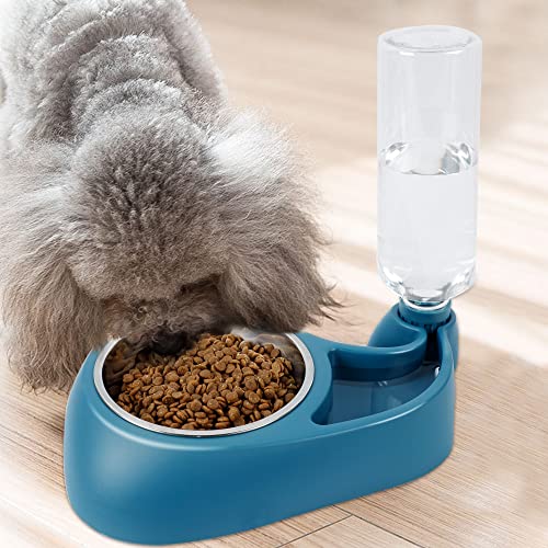 DR.DUDU Automatic Cat Feeder Bowl and Water Dispenser, Movable Dog Food and Water Bowl with Stand, Durable Food Feeder⦠- Image 8