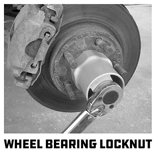 Powerbuilt 2-9/16 Inch Rounded Wheel Bearing Lock Nut Socket, 6 Point Hex, Dodge Trucks Manual Hubs - 647067 by Powerbuilt - Used condition - Image 4
