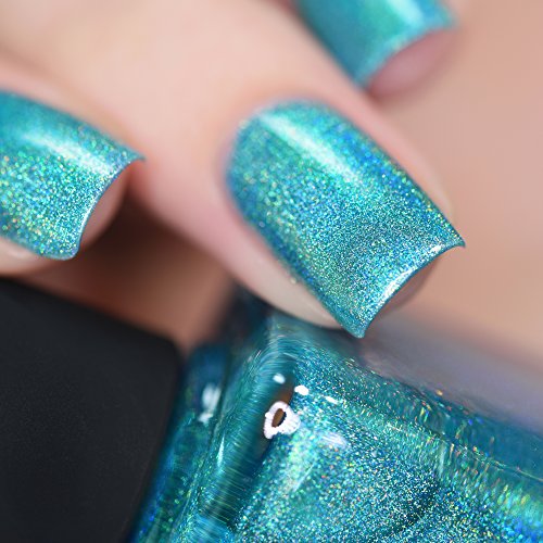 Image of ILNP Sail Away - Vivid Turquoise Ultra Holographic Nail Polish