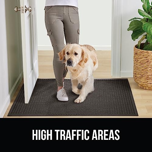 Gorilla Grip 840029649527 Ultra Absorbent Moisture Guard Doormat, Absorbs Up To 1.7 Cups Of Water, Stain And Fade Resistant, Spiked Rubber Backing, All Weather Mats Capture Dirt, Indoor Outdoor thumb #6