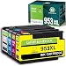 Produktbild [Neueste] 953XL Druckerpatronen Multipack BK/C/Y/M Kompatible Patronen für HP 953 GREENBOX Tintenpatronen Ersatz für HP OfficeJet Pro 7720 7740 7730 8210 8218 8710 8715 8718 8719 8720 8725 8730 8740