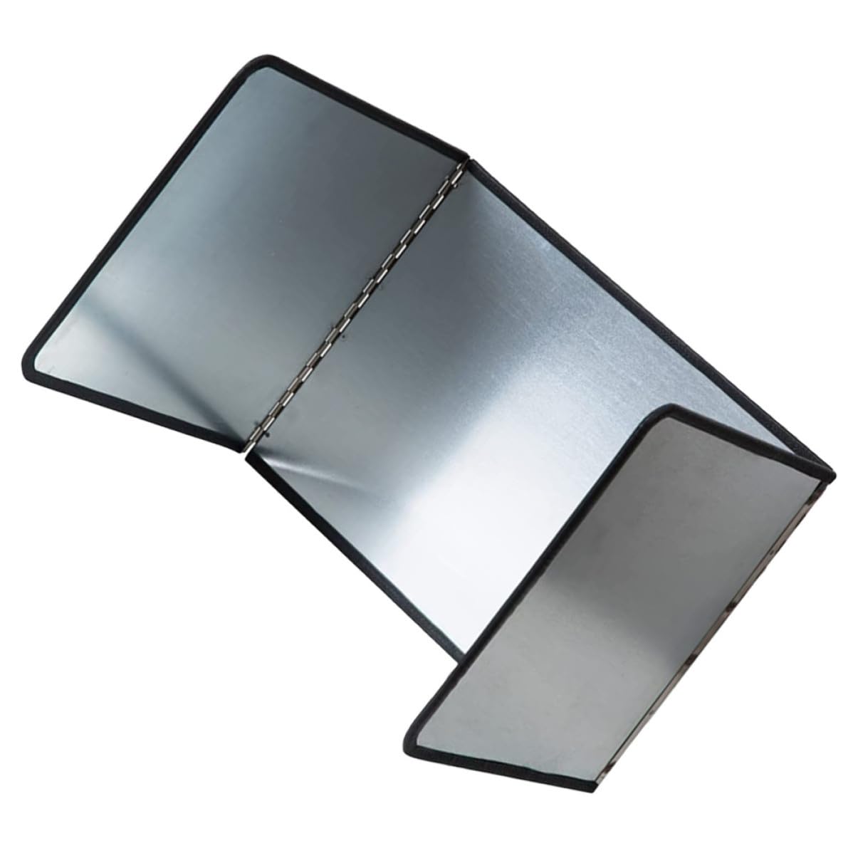 SEWACC Déflecteur Huile Cuisine Protection Anti-éclaboussures pour Plaque de Cuisson Pliable en Zinc et Fer Argenté et Plan de Travail Cuisine
