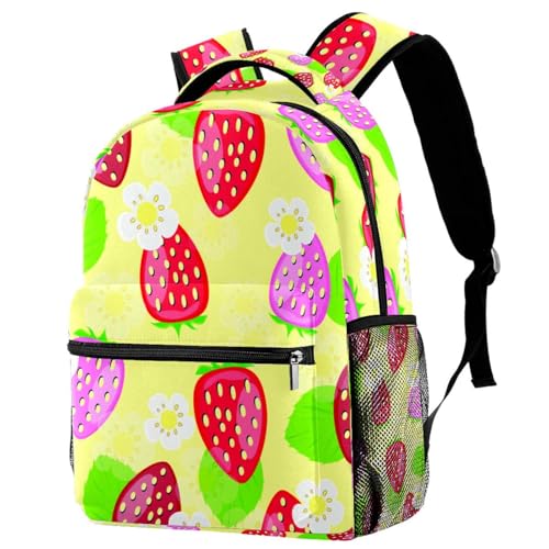 Sac à dos d'école fille et sac de voyage décontracté multicolore ado 40cm
