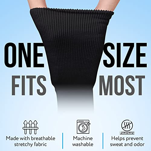 [3 Pack] Impresa Replacement Sock Liner For Aircast Compression Walking Boot Or Walker Brace - Breathable Orthopedics Socks For Cast Boot - Walking Boot Socks For Women And Men - One Size Fits Most #TOP2