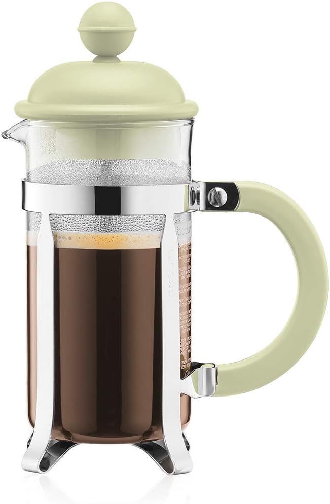 Bodum Caffettiera French Press Coffee and Tea Maker, Light Green, 12 Oz