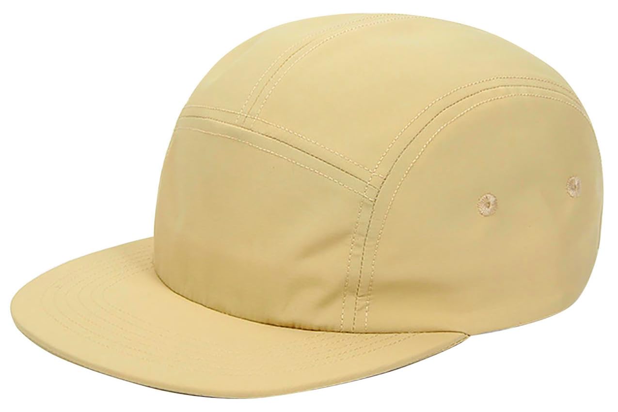 COOLSOME 5 Panels Hat Basic Daily Wear Breathable Quick Dry Cap