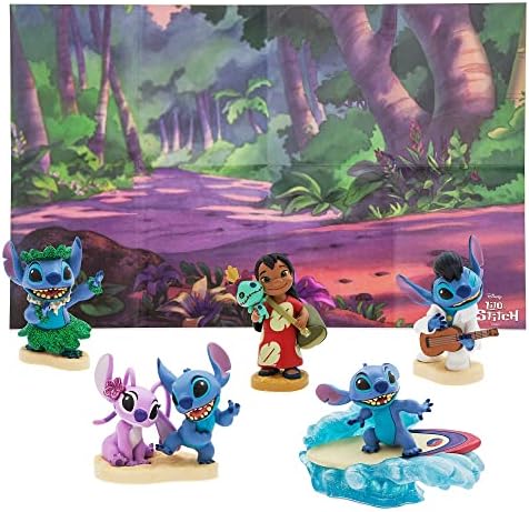 Disney Store Official Encanto Deluxe Figurine Playset, Encanto, 9 Pc, Detailed Encanto Figures Including Mirabel, Dolores, Camilo, Bruno, Antonio, Luisa, Isabela, Julietta and Pepa, For Ages 3+