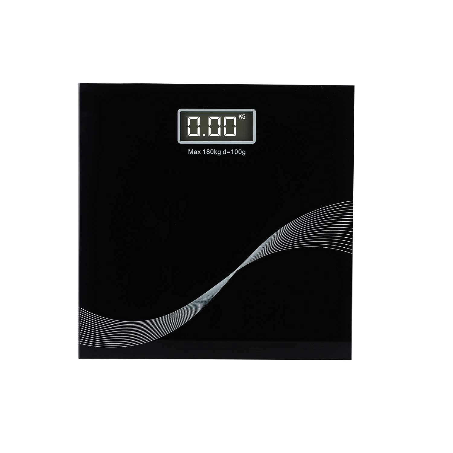 LCD Display Body Weighing Digital Health Weight Scale Bathroom Floor Electronic Body Floor Scales Glass Smart Scales