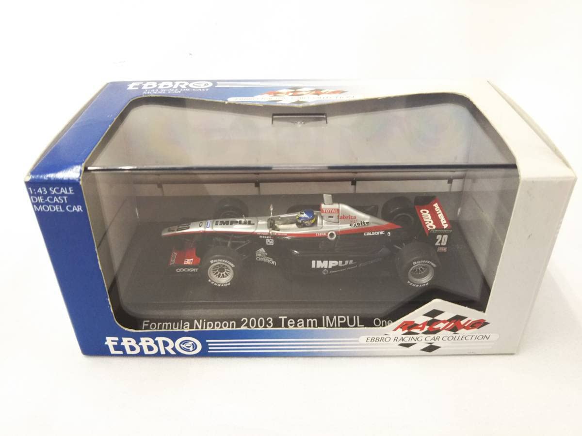 Amazon | EBBRO 1/43 Formula Nippon 2003 Team IMPUL Car No.20 BLACK
