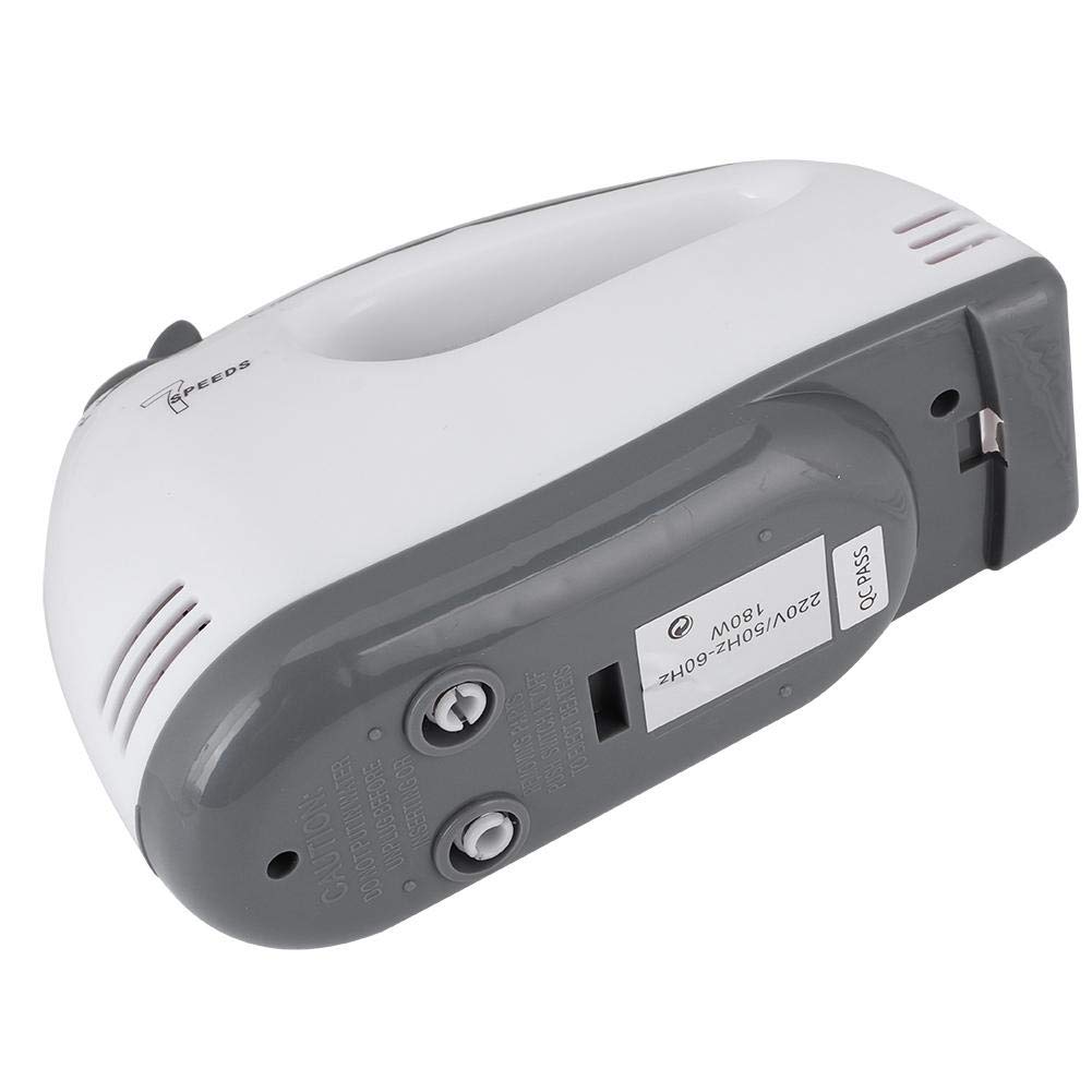 Batidora de mano eléctrica de 7 velocidades, batidor eléctrico de mano para huevos con varillas para huevos batir masa, batidor de huevos para batir claras de huevo, ingredientes de crema, etc. (EE. 9