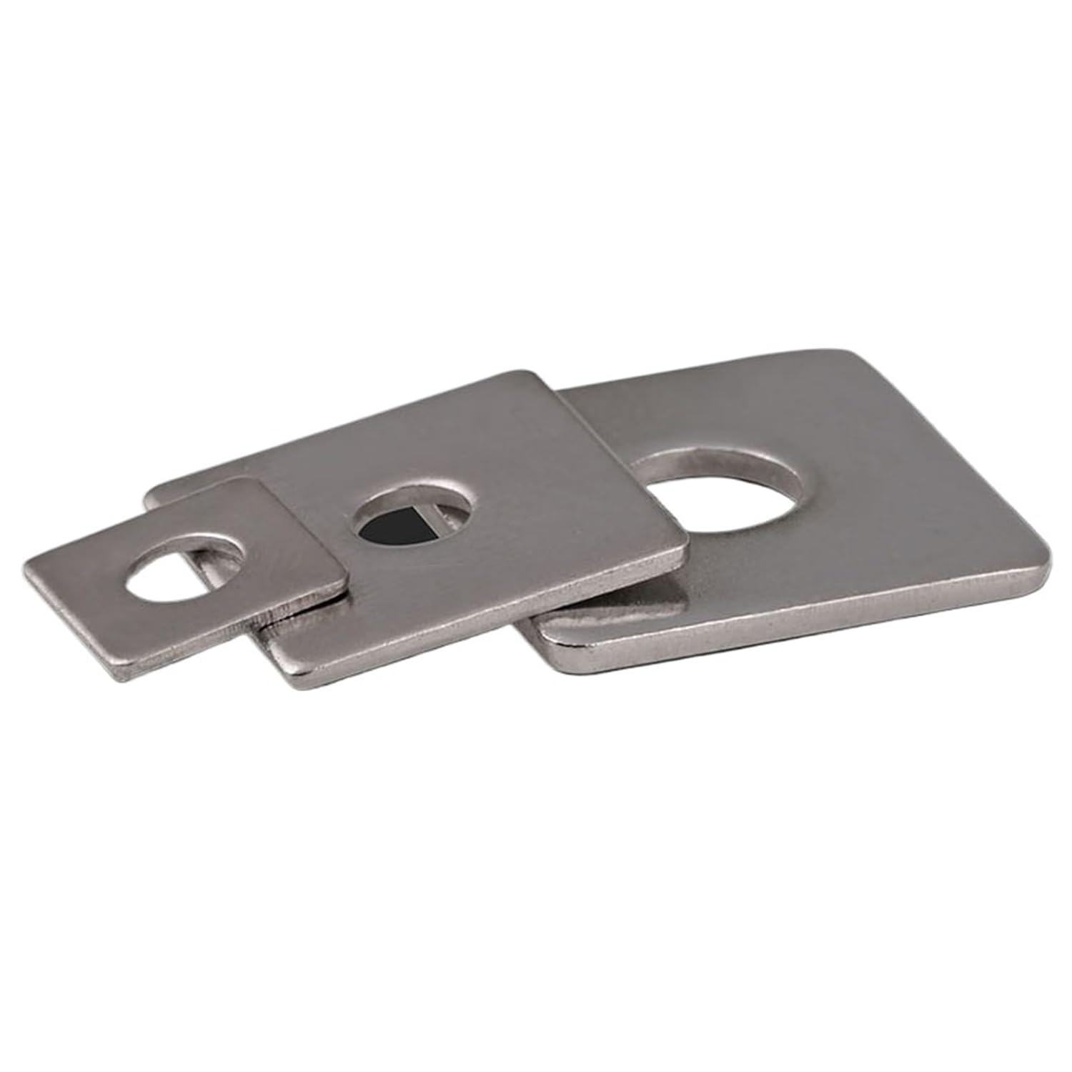 Stainless Steel Square Plate Washers， Square Washers Carbon Steel Zinc Plating Pack of 10 Multiple Sizes(M16x40x3 (10pcs))