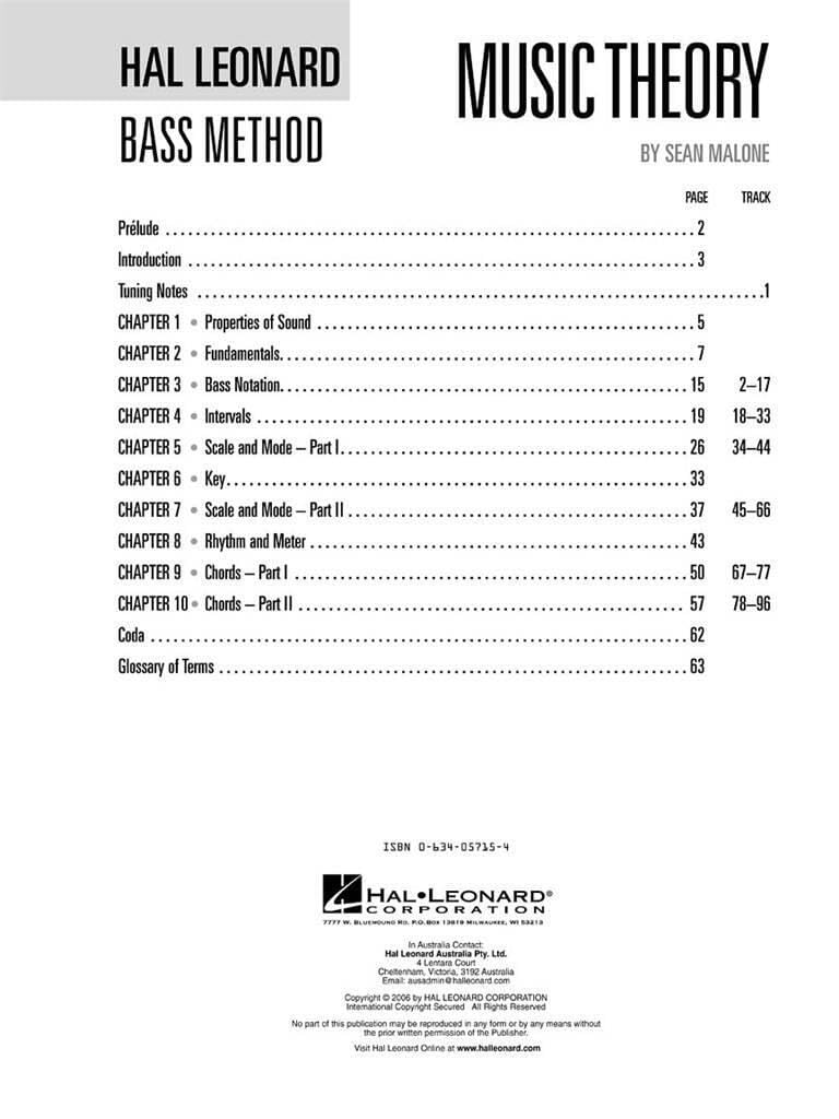 Music Theory (Bass Method): Everything You Ever Wanted to Know But Were Afraid to Ask