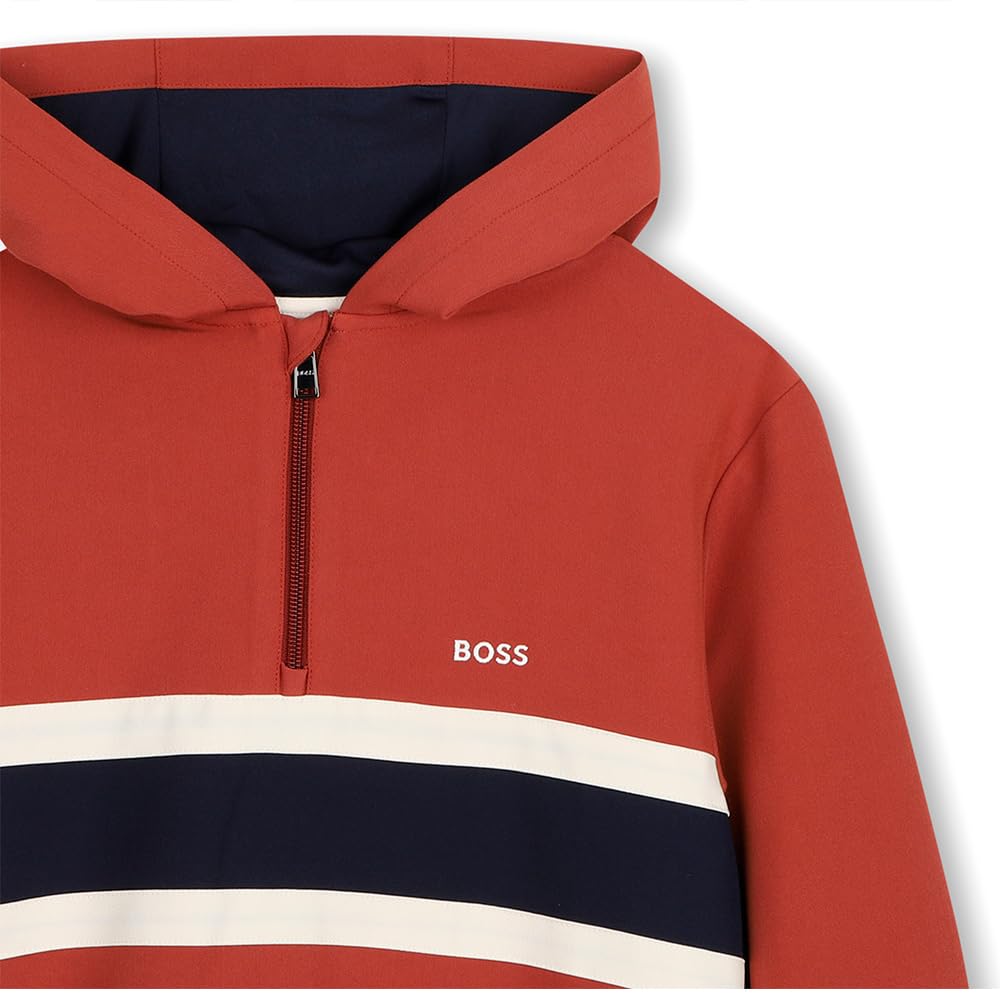 BOSS Felpa con Cappuccio J53399 8 Years