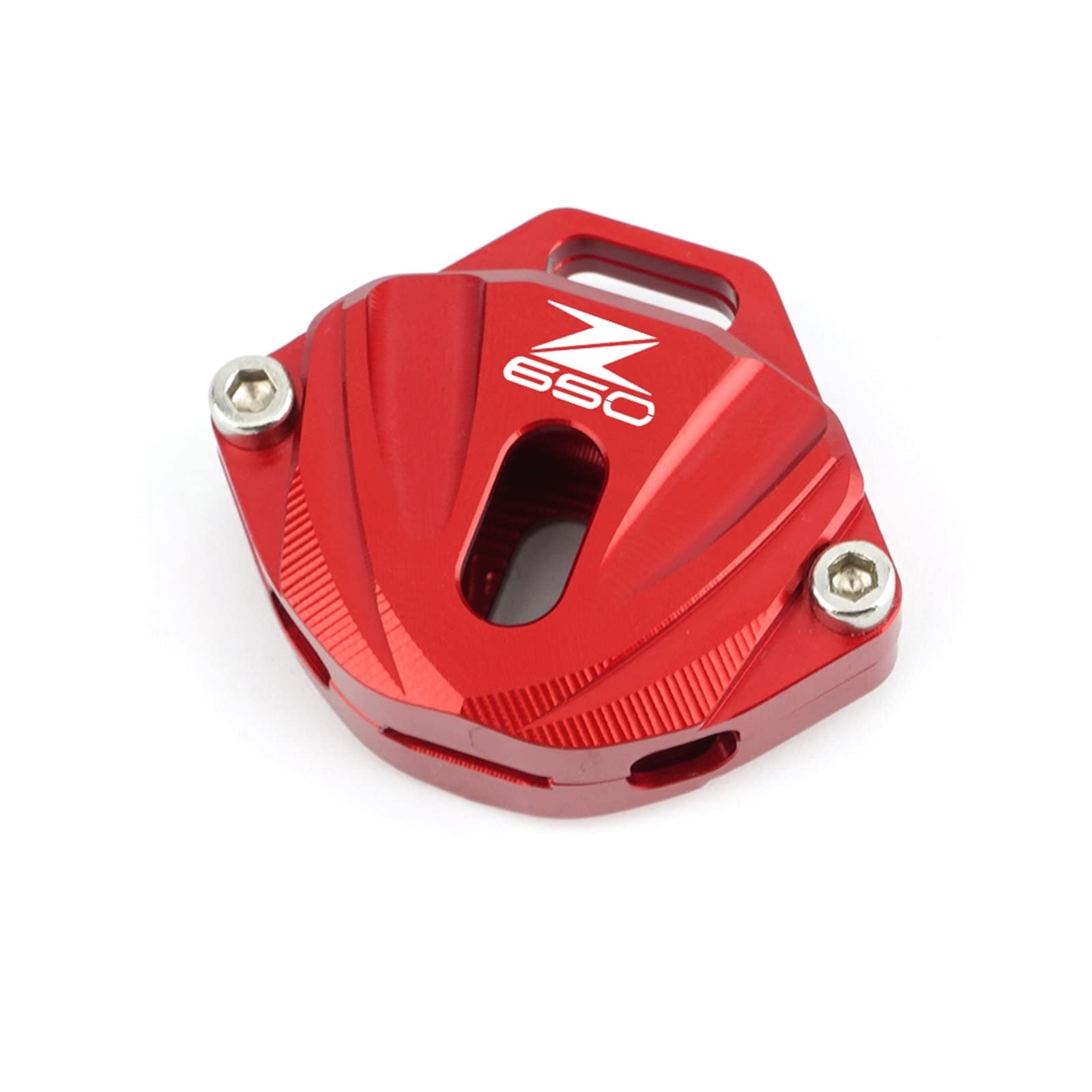 thumbnail: Motorfiets Sleutelhanger Voor Kawasaki Z650 - Metalen Pin, Handbeschilderd, Met Klittenband Bevestiging