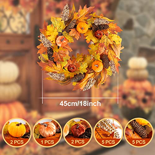 Benjia Corona d'Autunno Porta d'ingresso, Autunno