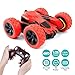 Macchina Telecomandata, 4WD RC Auto Telecomando 360° Rotazione Acrobatica RC Stunt Car Telecomandate, 1:28 / 2.4GHZ Macchina Radiocomandata per Bambini Giocattoli - Rosso (Batteria Non Inclusa)