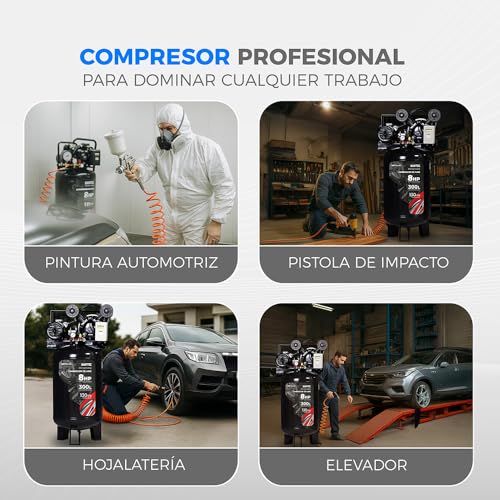 Compresor de aire 300 litros 14 Imagen adicional