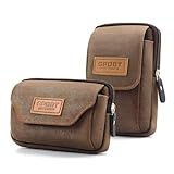 Lot de deux : Deux sacs banane entièrement séparés. Grâce à son mousqueton robuste, le sac peut être porté verticalement ou horizontalement à la ceinture, simplement attaché à votre pantalon ou suspendu à votre sac à dos – idéal pour vos déplacements.
