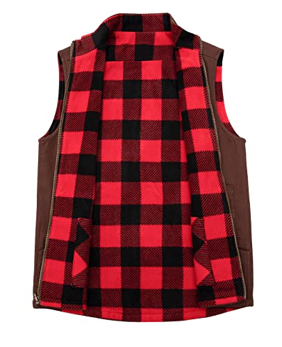 Image of ZENTHACE Men's Full Zip Reversible Work Casual Vest