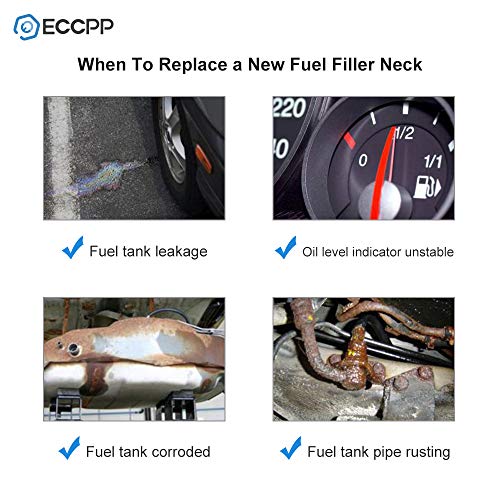 Eccpp 104566-SAI-ZYZFGM Fuel Gas Tank Filler Neck Tube Pipe F85Z9034Ta Fuel Tank Tube Fit thumb #4